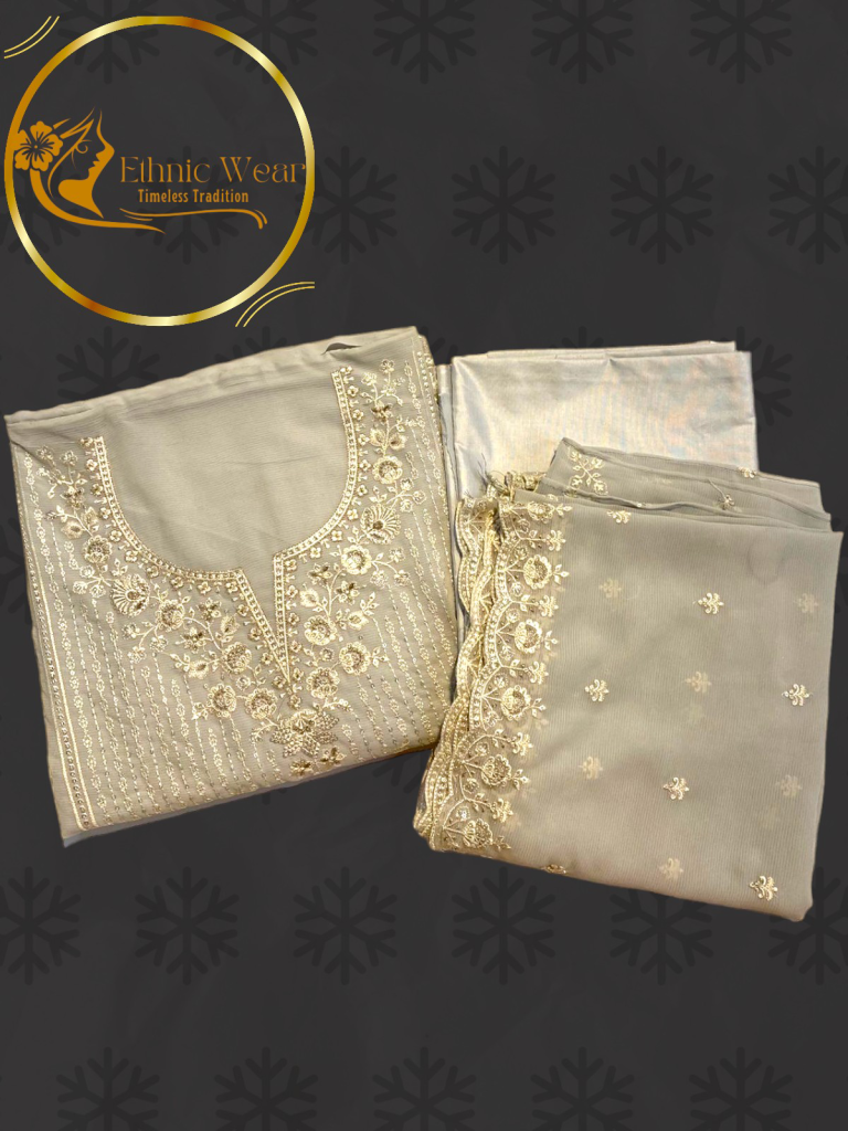 Ethnic Wear | 𝐈𝐧𝐝𝐢𝐚𝐧 𝐋𝐮𝐱𝐮𝐫𝐲 𝐂𝐡𝐢𝐟𝐟𝐨𝐧 𝐆𝐞𝐨𝐫𝐠𝐞𝐭𝐭𝐞